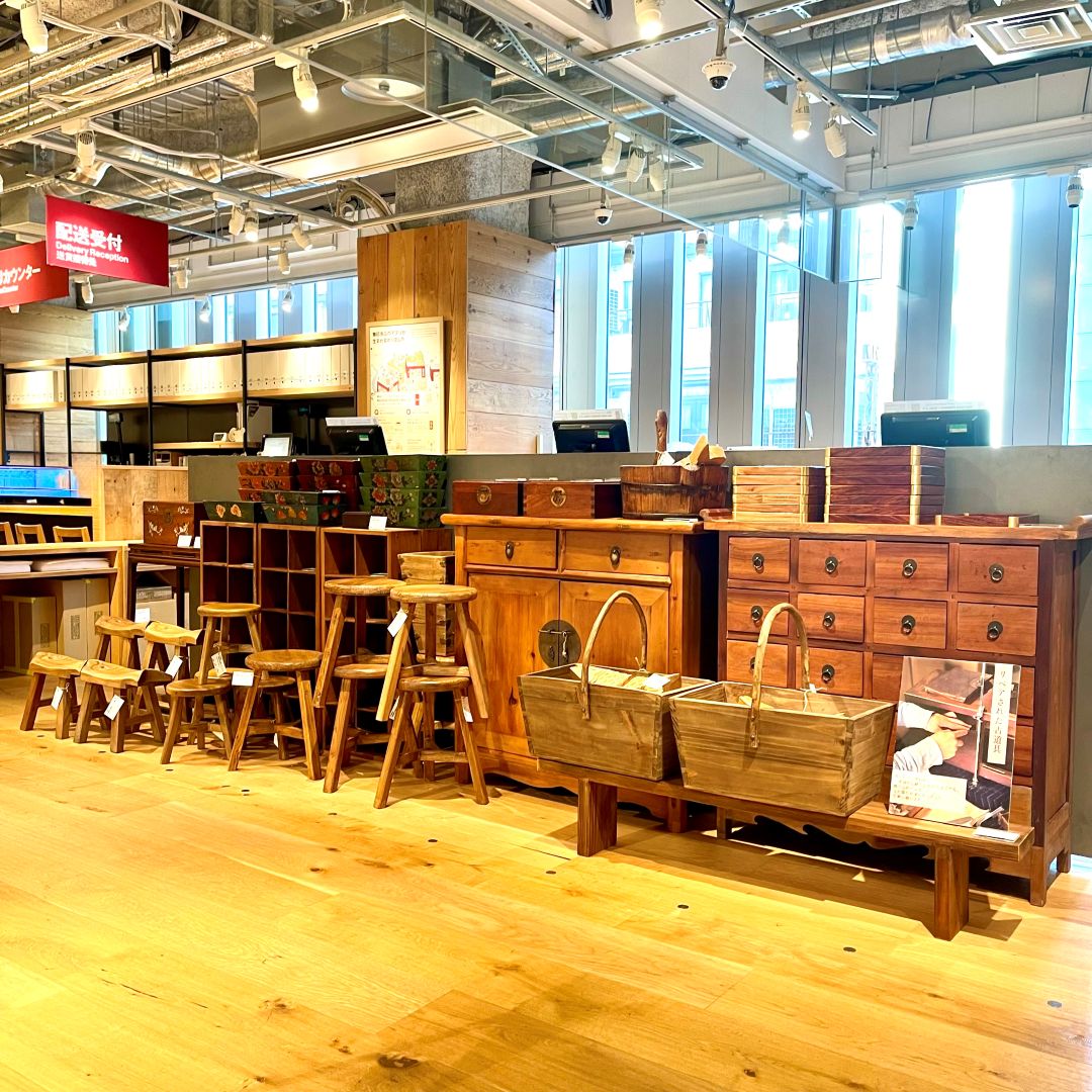 銀座】ご好評の古家具が入荷しました｜5F 家具｜ 無印良品